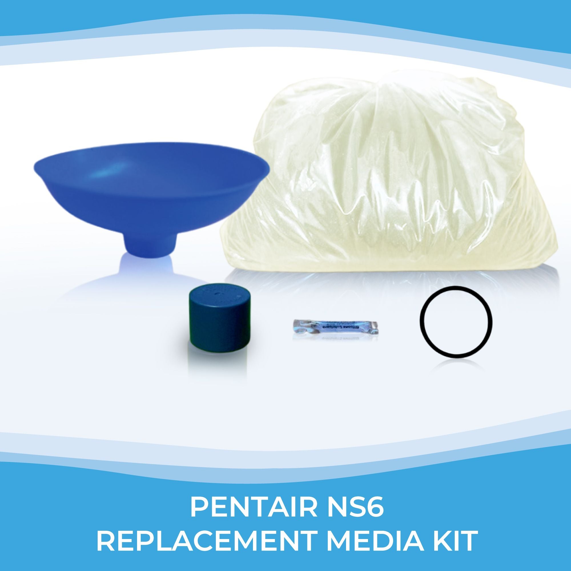 NS6 Replacement Media Kit | Pelican/Pentair Softener Alternative
