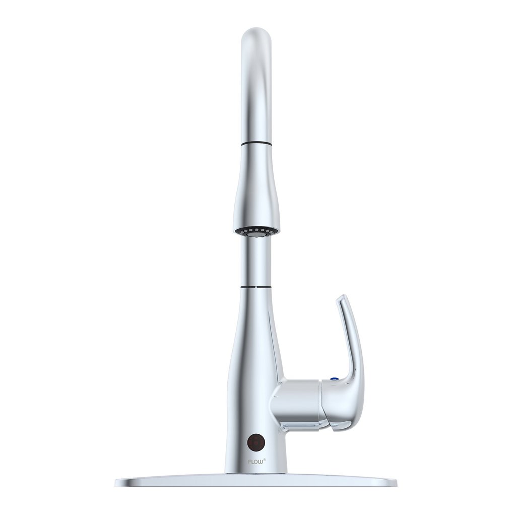 Bio Bidet Kitchen Faucet with Hands Free Motion Sensor Technology