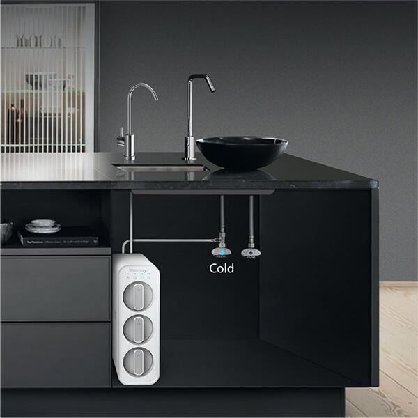 Waterdrop Under Sink Filtration System (Integrated Dual Carbon) (WD-TSC-W)