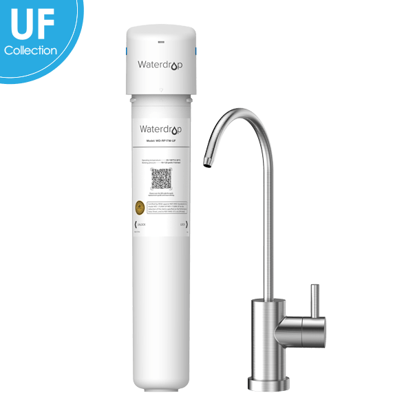 Waterdrop Undersink Ultrafiltration Water System With Dedicated Faucet