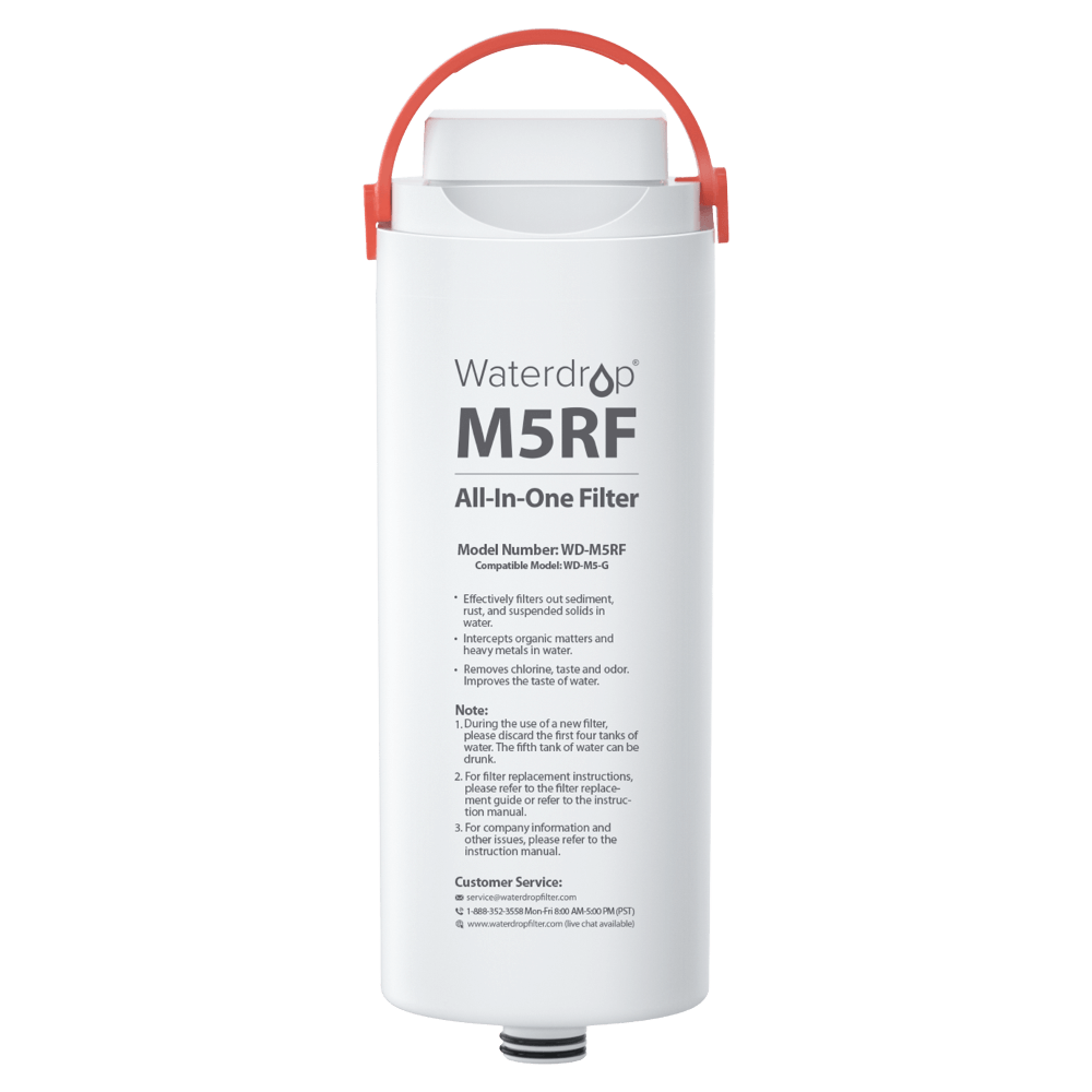 Waterdrop Countertop Reverse Osmosis System Replacement Filter WD-M5RF